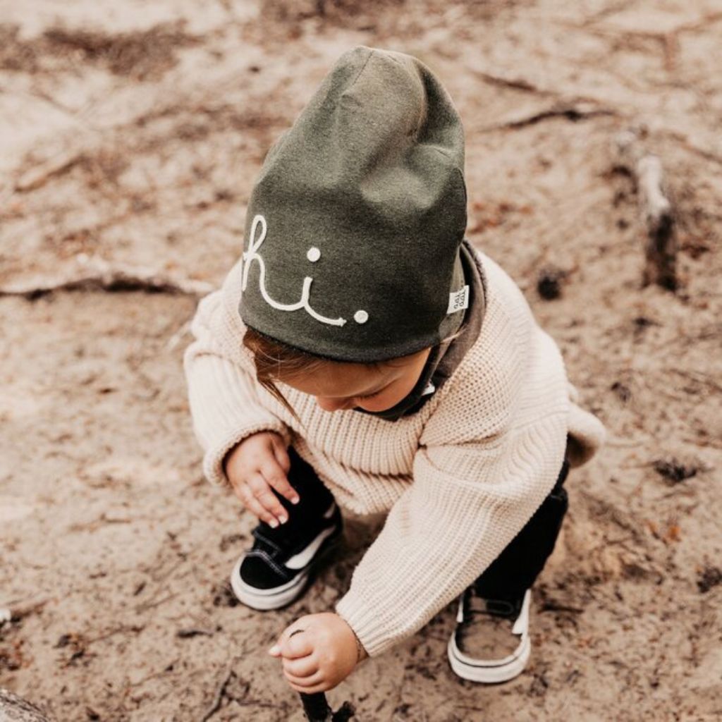 Aai Aai Bonnet Winter beanie Hi kaki 