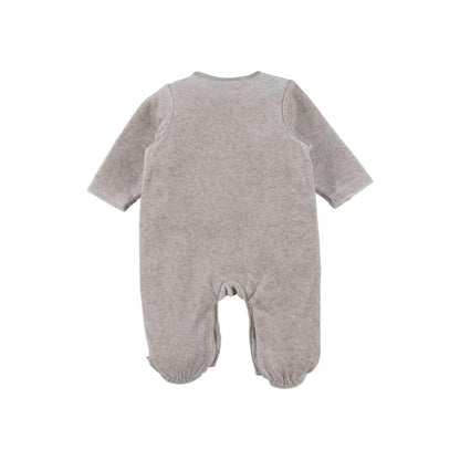 Noukie's Pyjama velours Seal beige unisexe