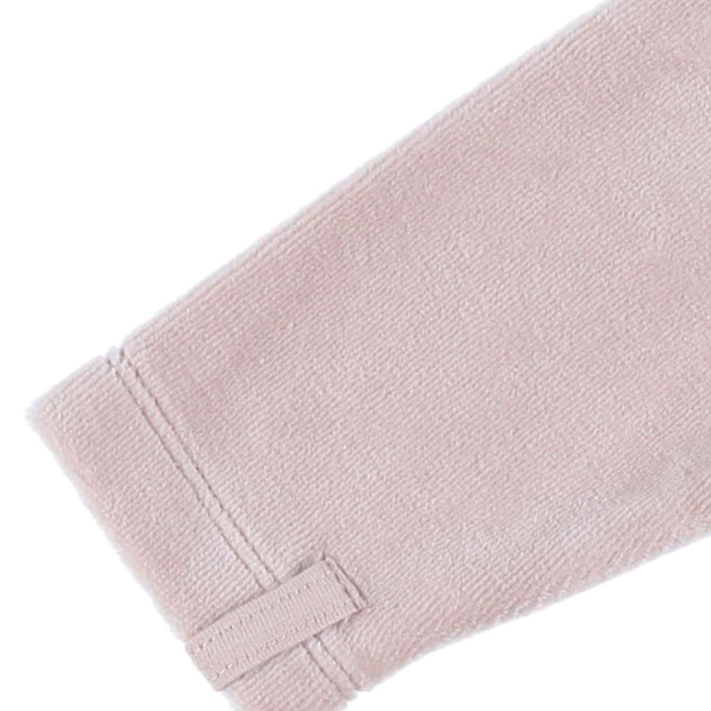 Noukie's Pyjama Fluweel Nappy cat  uniseks roze