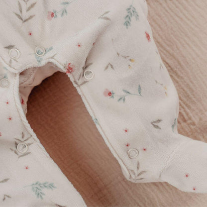 Noukie's Pyjama velours Romantic flowers unisexe