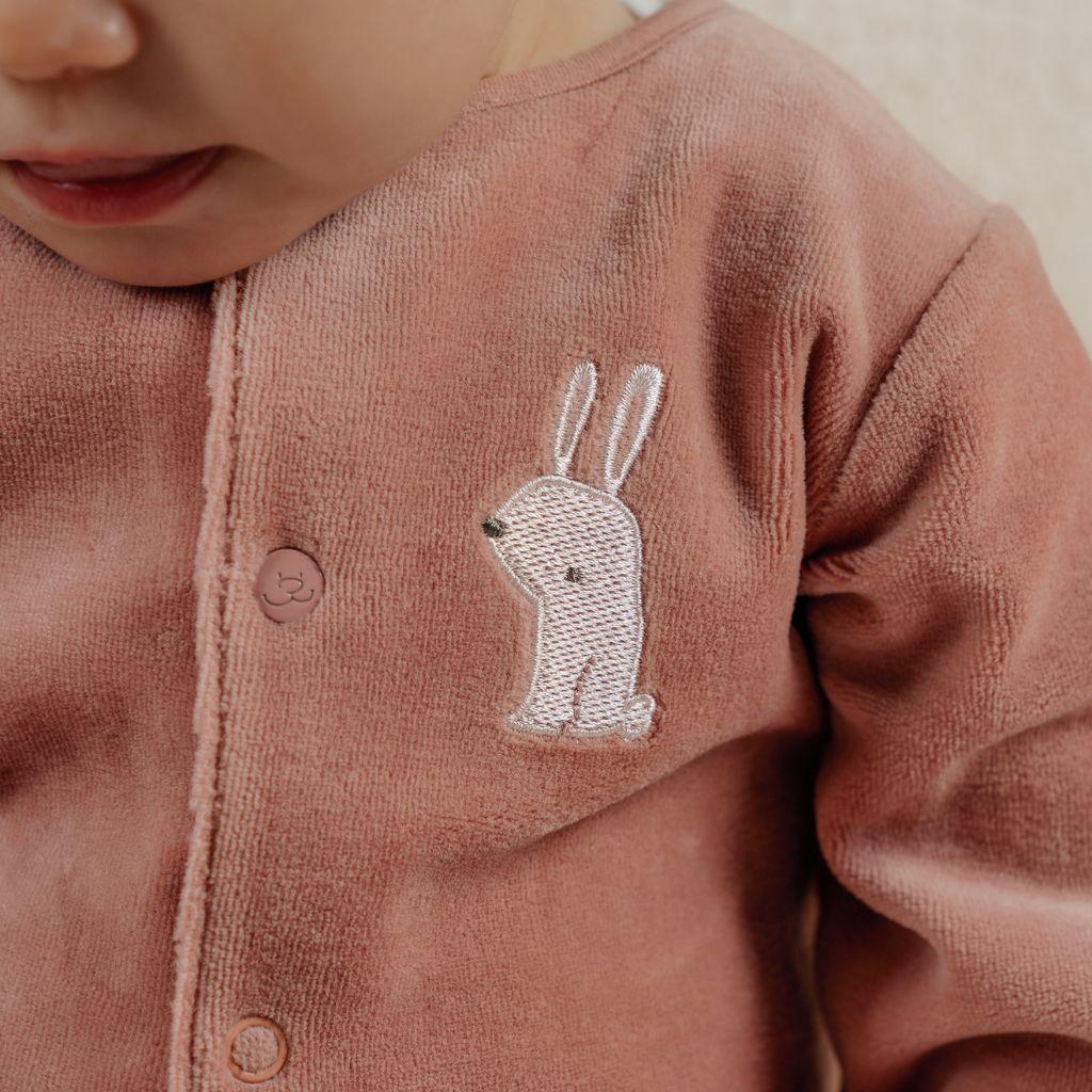 Noukie's Set de 2 pyjamas velours Autumn Forest