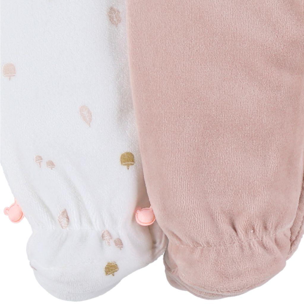 Noukie's Set de 2 pyjamas velours Autumn Forest