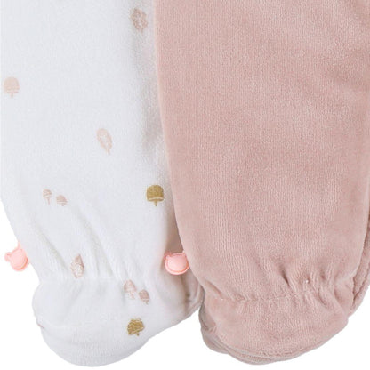 Noukie's Set de 2 pyjamas velours Autumn Forest