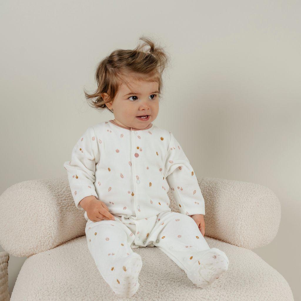 Noukie's Set de 2 pyjamas velours Autumn Forest