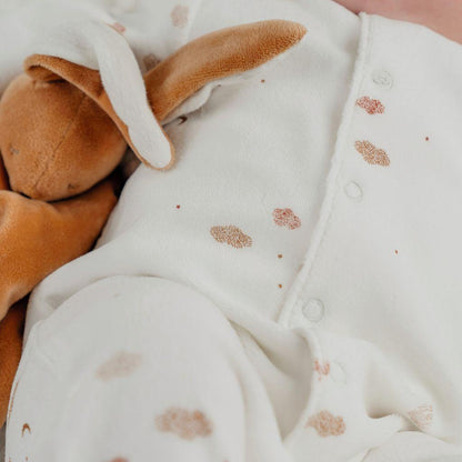 Noukie's Set de 2 pyjamas en velours Fluffy unisexe