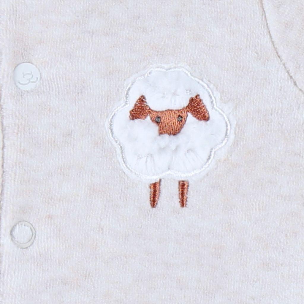 Noukie's Set de 2 pyjamas en velours Fluffy unisexe