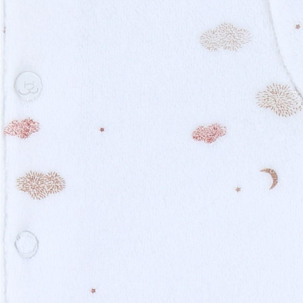 Noukie's Set de 2 pyjamas en velours Fluffy unisexe