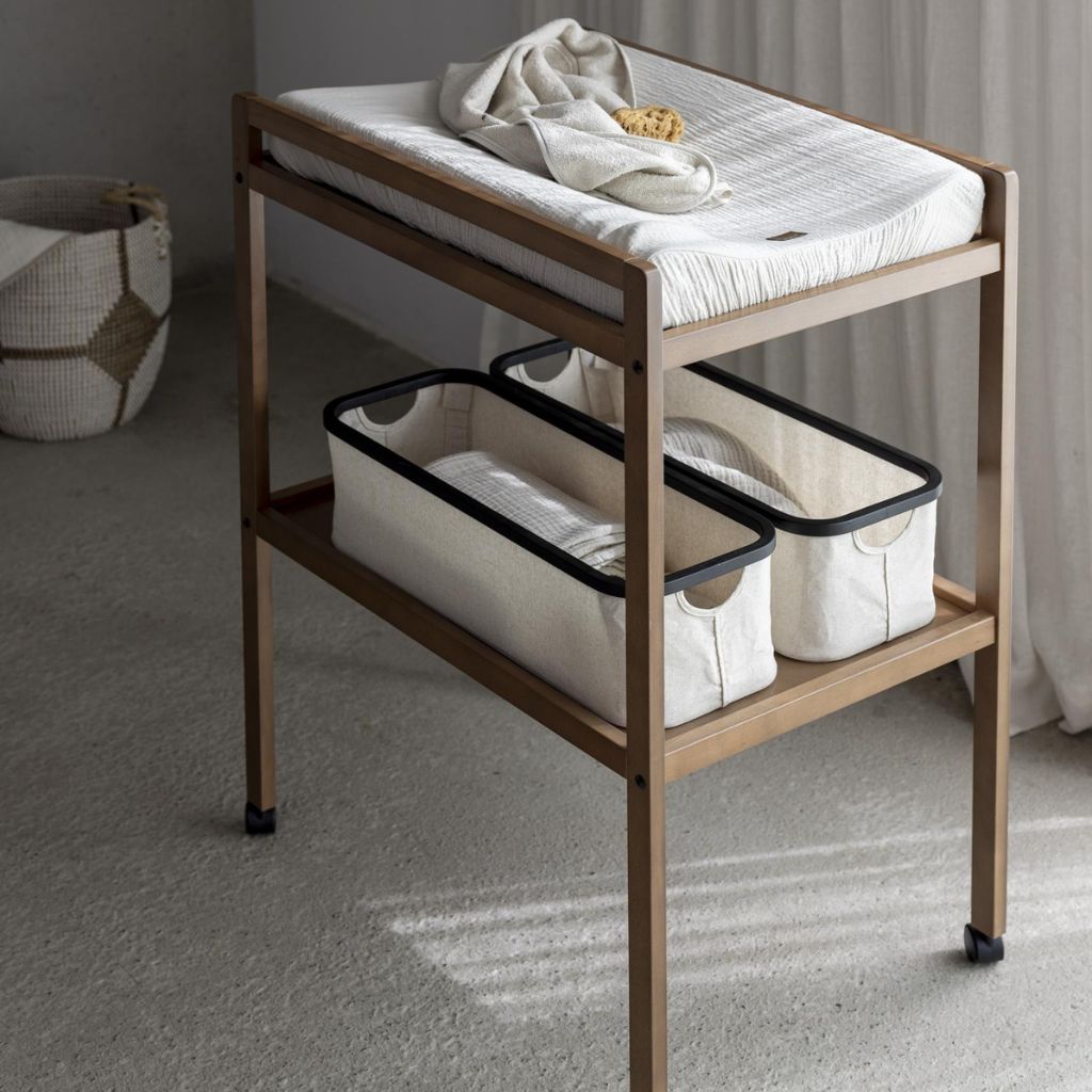 Quax Luiertafel Mori Walnut