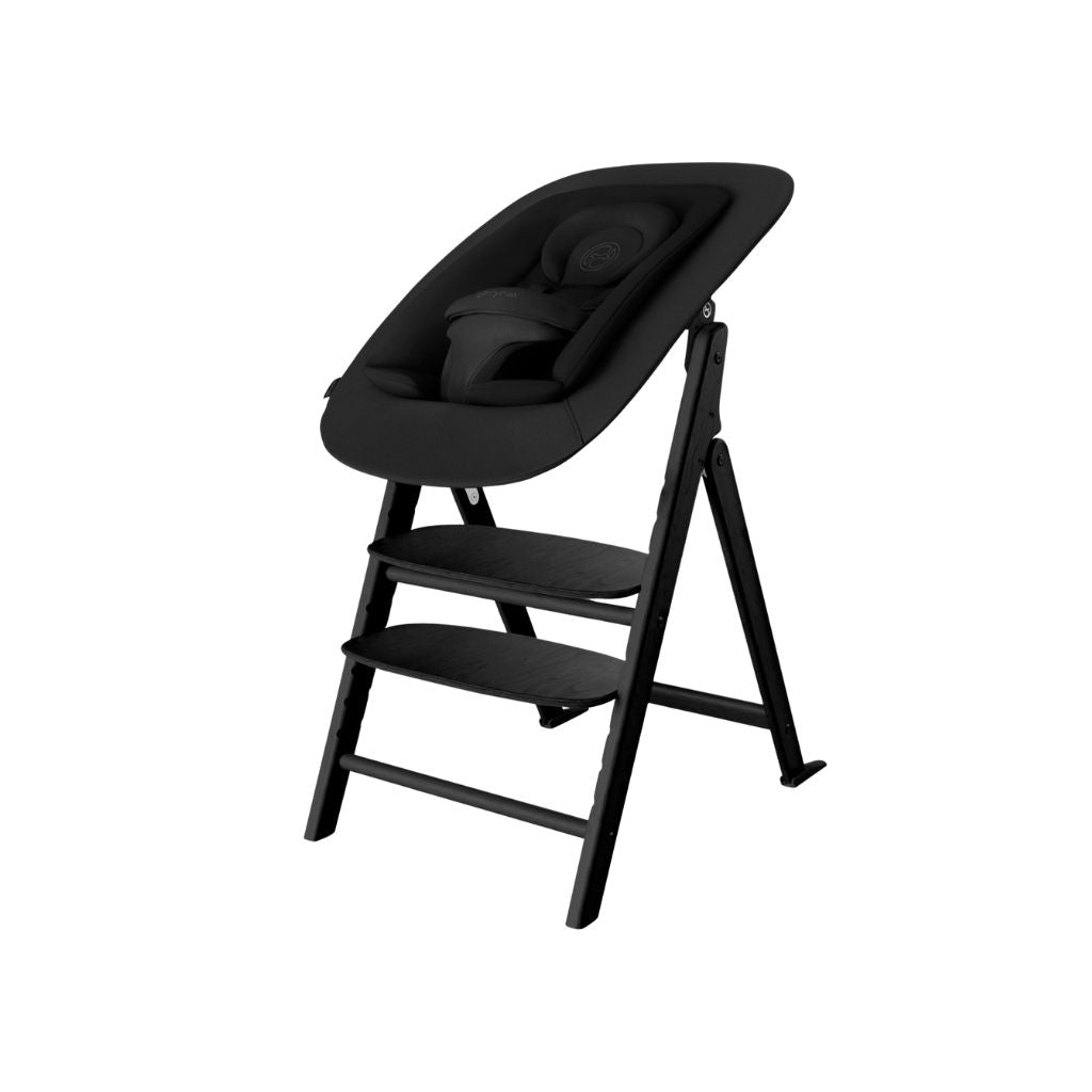 Cybex Eetstoel Click & Fold 4-in-1 Stunning Black