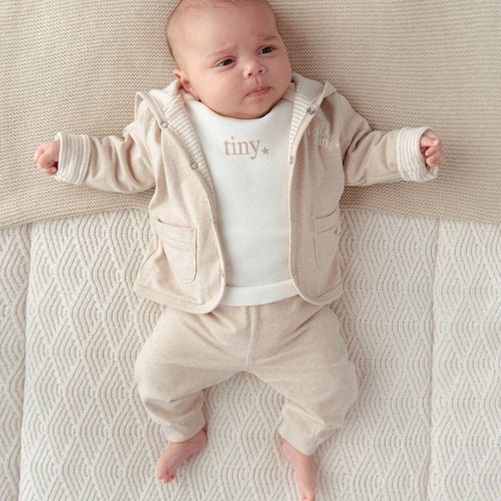 B*E*S*S Pantalon Melange Sand