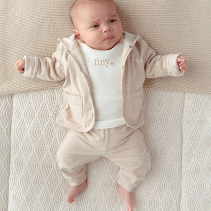 B*E*S*S Pantalon Melange Sand