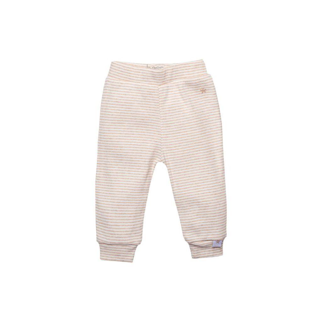 B*E*S*S Pantalon Pinstripe Sand
