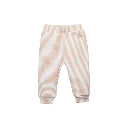 B*E*S*S Pantalon Pinstripe Sand