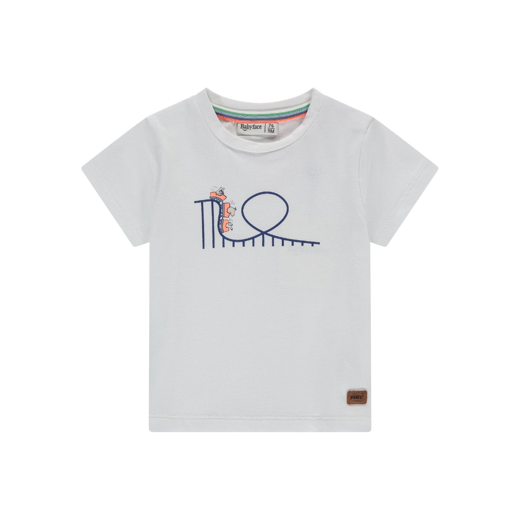 Babyface T-shirt à Manches Courtes Pour Garçon Couleur Cloud Gris