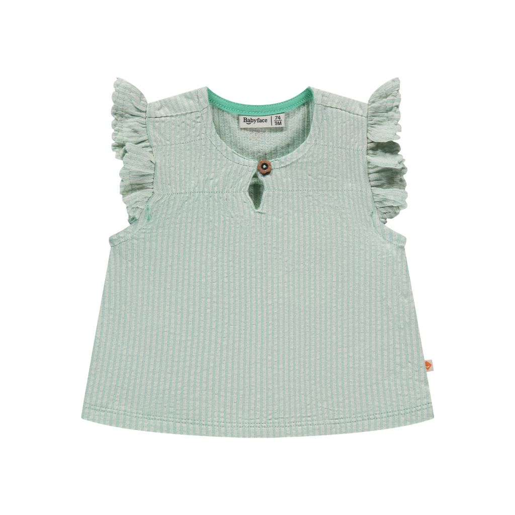 T-shirt BabyFace Vert Seafoam