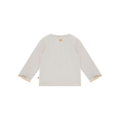 T-shirt BabyFace à manches longues Ivory