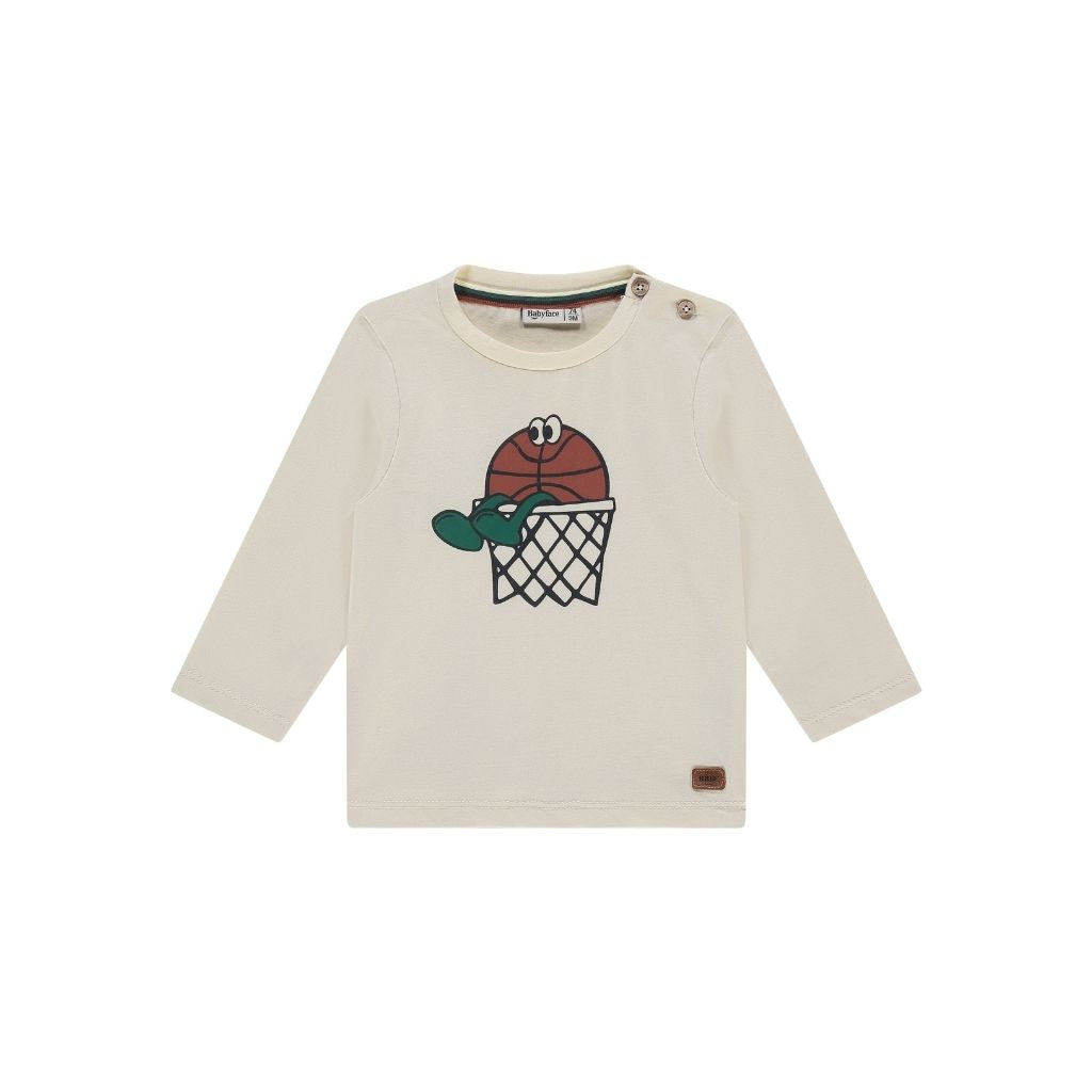 BabyFace T-shirt à manches longues crème