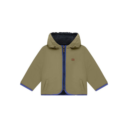 BabyFace Veste Teddy réversible Army