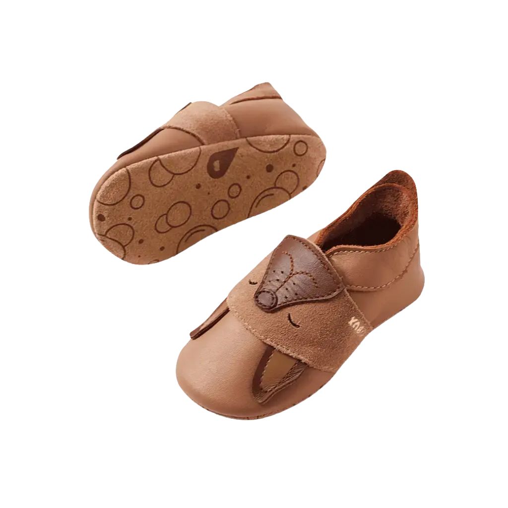 Bobux Chaussons Soft Soles Buddy Caramel