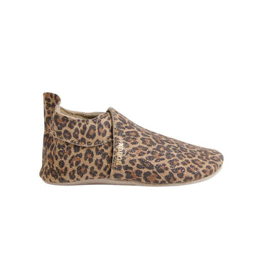 Bobux Chaussons Soft Soles Simple Shoe Leopard Shimmer Filles