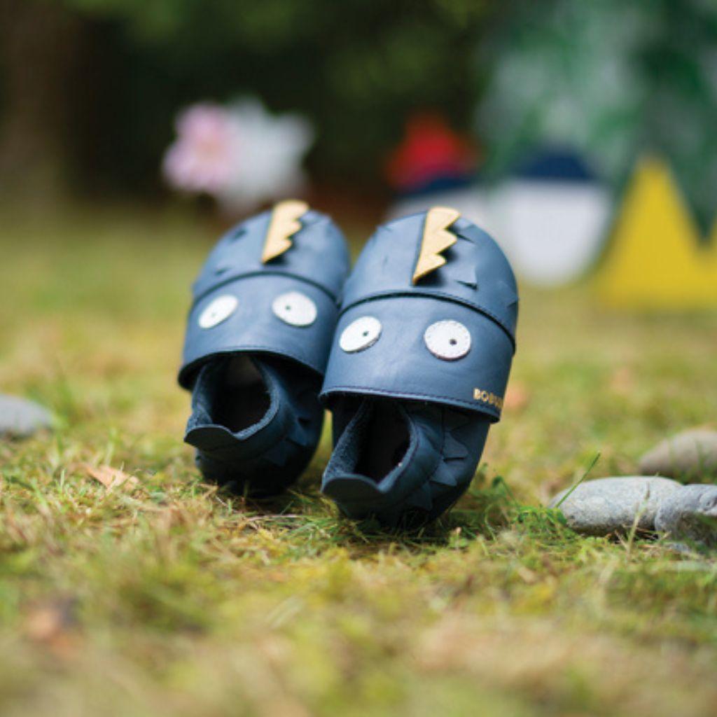 Bobux Chaussons Gruff Navy 3-9 mois