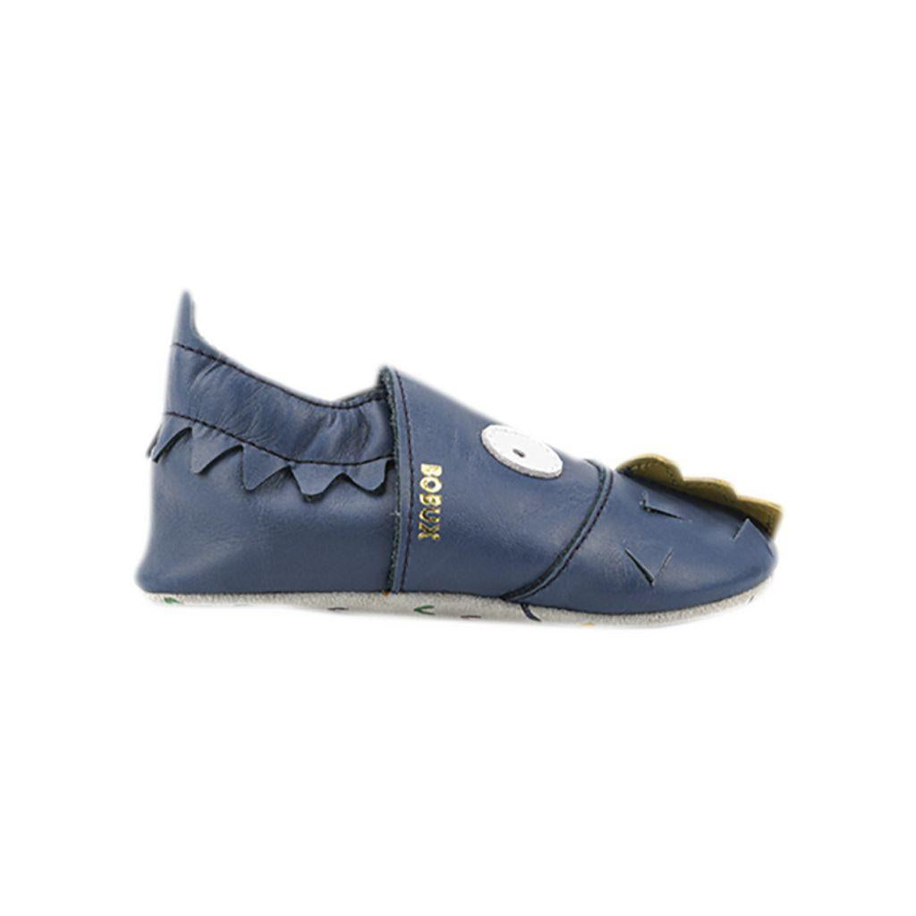 Bobux Chaussons Gruff Navy 3-9 mois