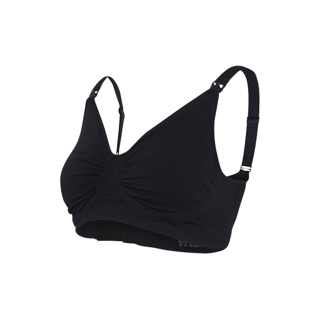 Carriwell Soutien-gorge d'allaitement 2.0 sans couture noir
