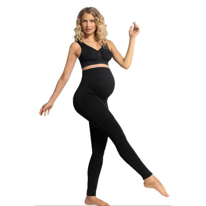 Carriwell Legging de grossesse avec soutien du ventre Black