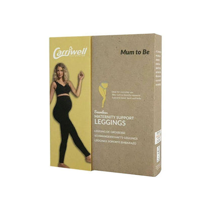 Carriwell Legging de grossesse avec soutien du ventre Black