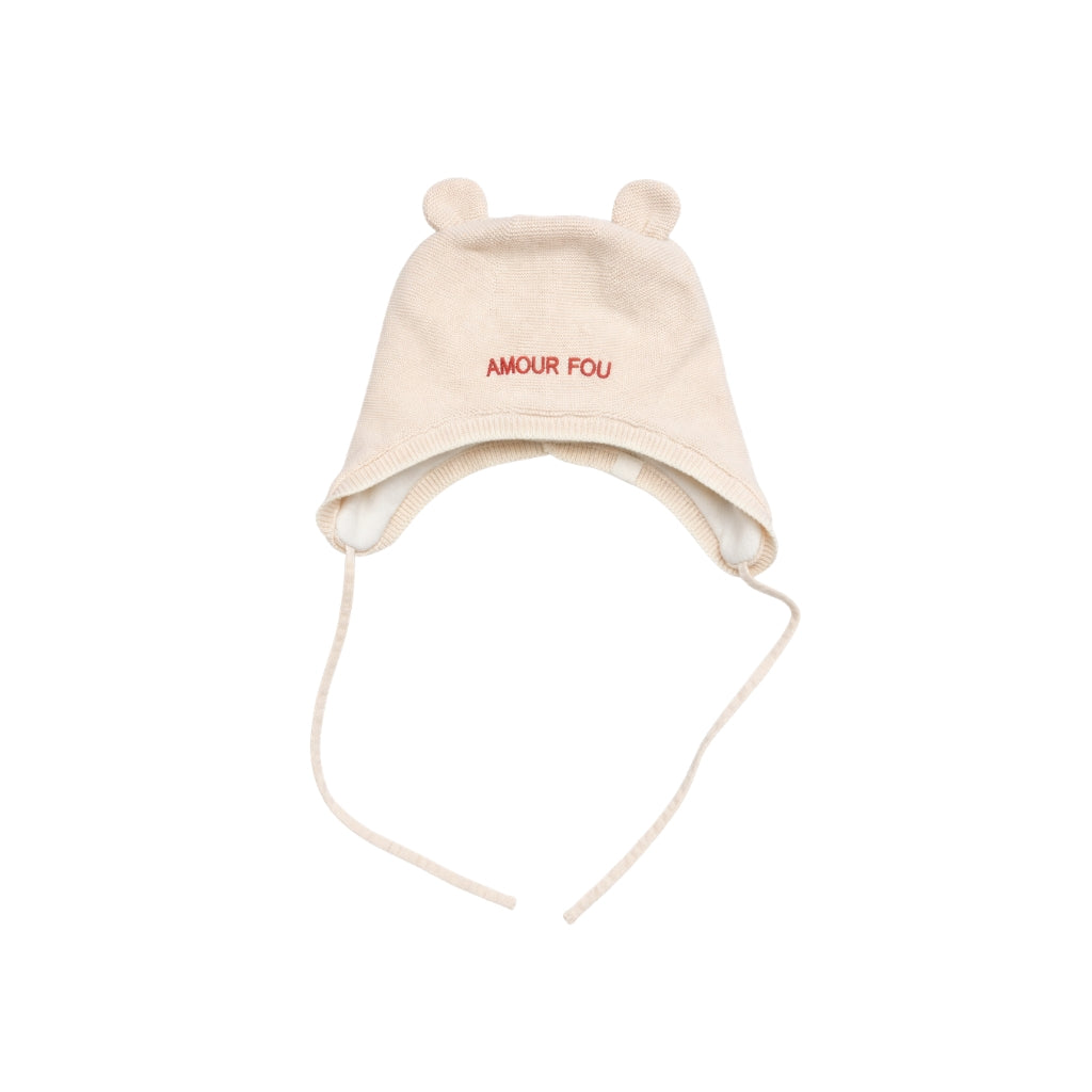 Chamaye Muts Beanie Amour Fou Unisex Beige