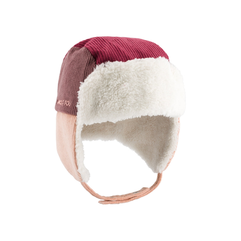 Chamaye Pet Met Oorbescherming Amour Fou Girl Burgundy