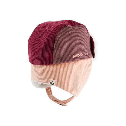 Chamaye Pet Met Oorbescherming Amour Fou Girl Burgundy