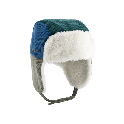 Chamaye Pet Met Oorbescherming Corduroy Amour Fou Boy Green