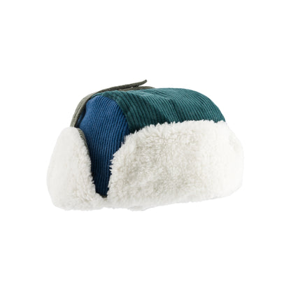 Chamaye Pet Met Oorbescherming Corduroy Amour Fou Boy Green