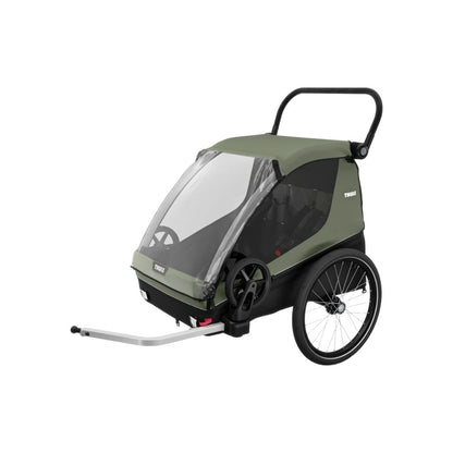 Thule Remorque de vélo Courier Vintage Vert