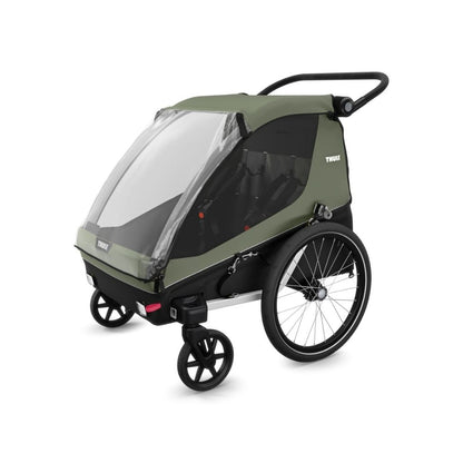 Thule Remorque de vélo Courier Vintage Vert