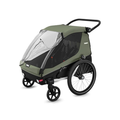 Thule Remorque de vélo Courier Vintage Vert
