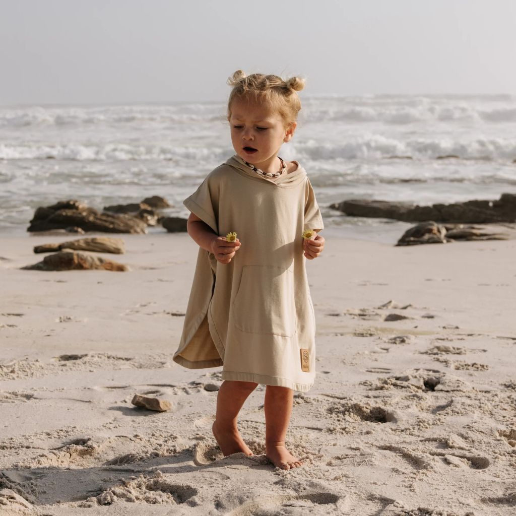 Cloby Poncho UV UPF 50+ Sandy Beach Beige