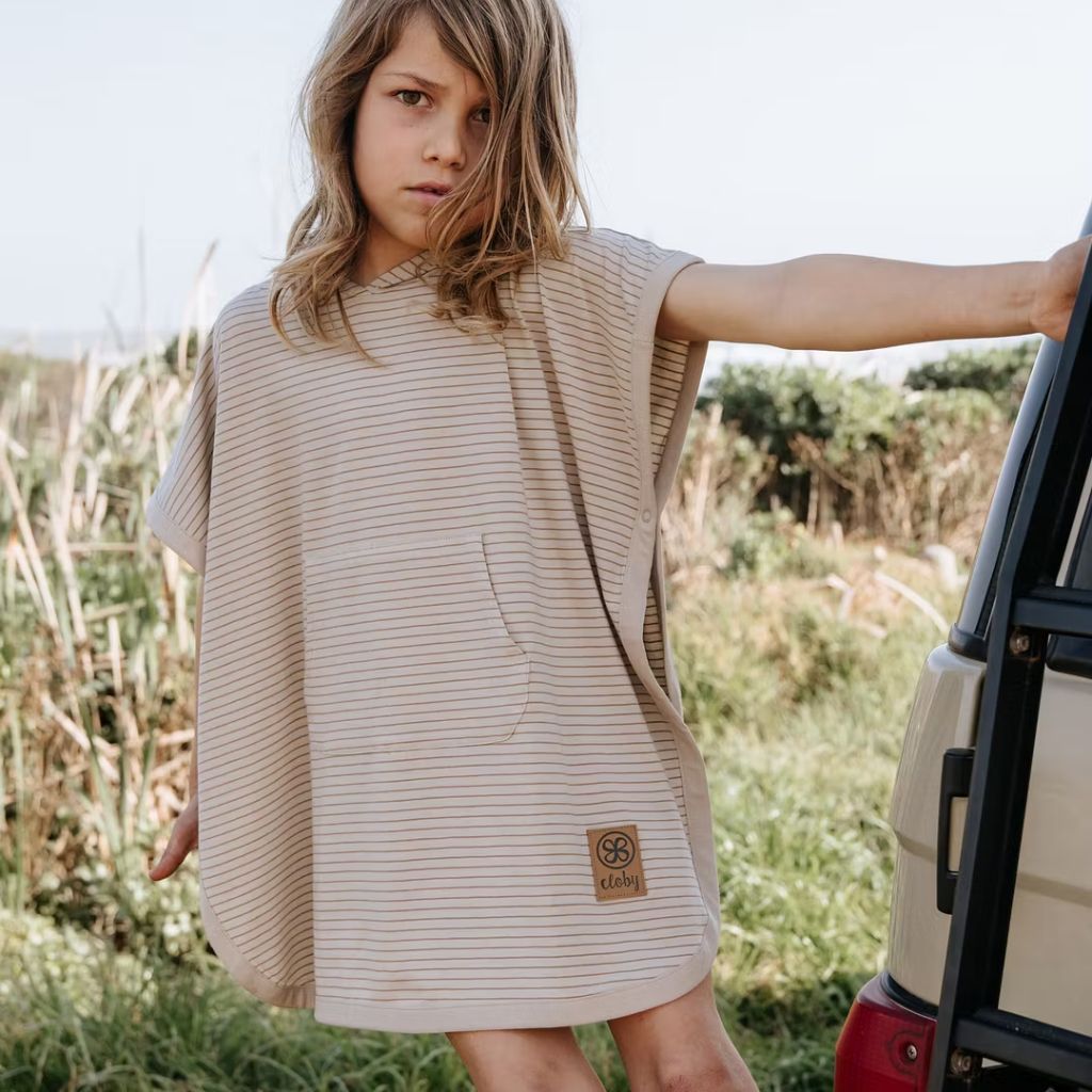 Cloby Poncho UV UPF 50+ Sandy Beach Beige
