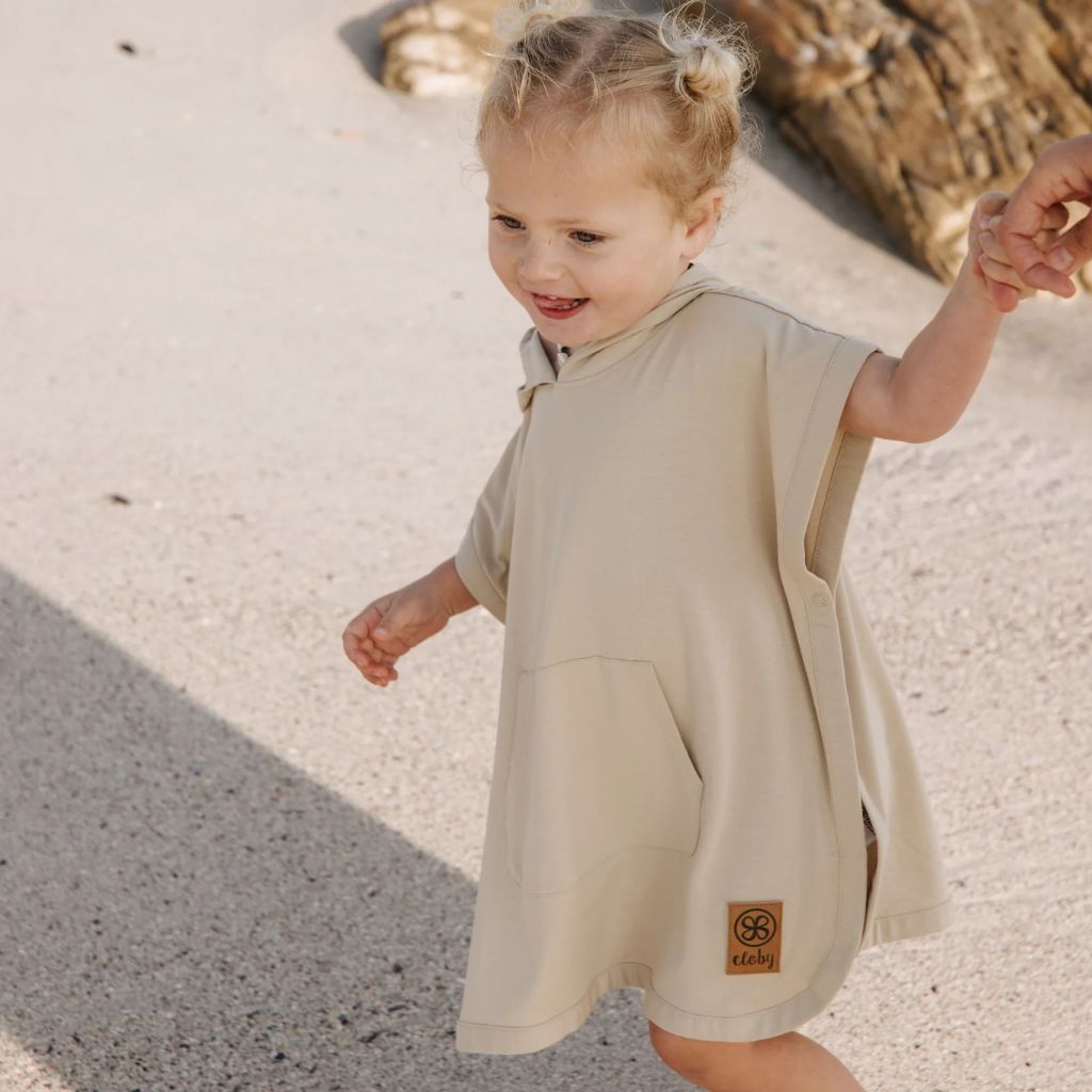 Cloby Poncho UV UPF 50+ Sandy Beach Beige