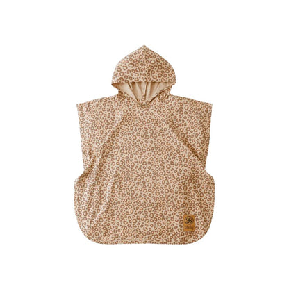 Cloby Poncho UV UPF 50+ Leopard Brown