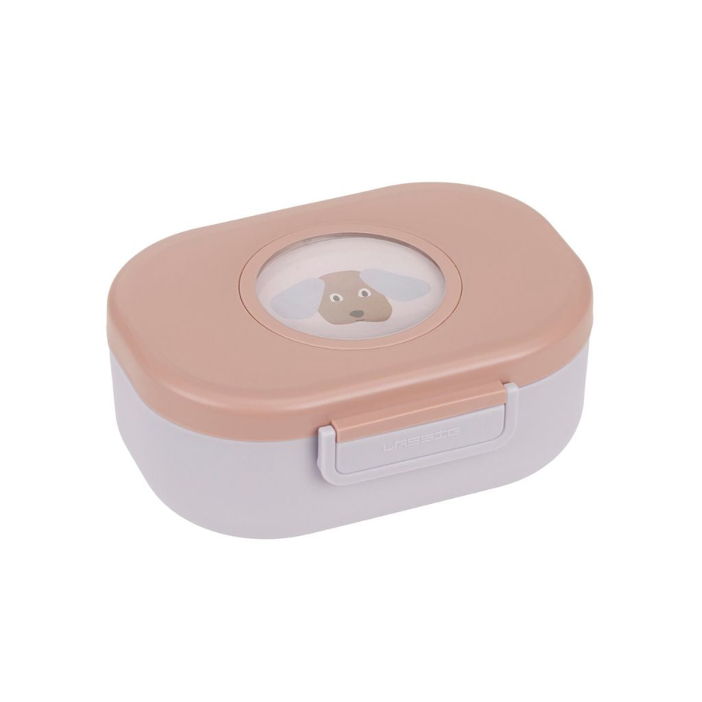 Lässig Boîte à snack Pattern Party rose/lilas