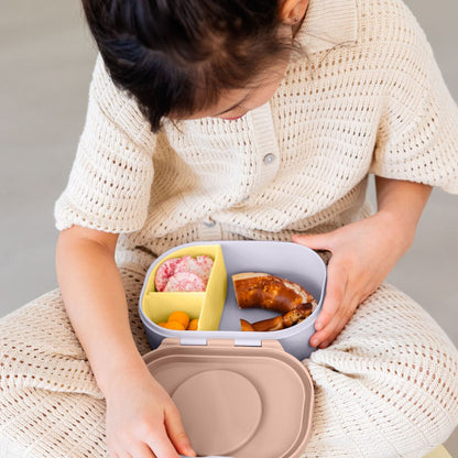 Lässig Boîte à snack Pattern Party rose/lilas