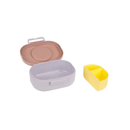 Lässig Boîte à snack Pattern Party rose/lilas