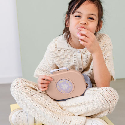 Lässig Boîte à snack Pattern Party rose/lilas