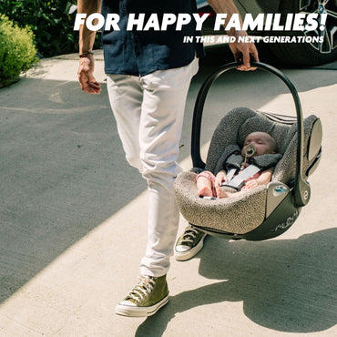 Ukje Housse de siège-auto pour Maxi-Cosi Pebble 360 Pro (2) Groupe 0 en tissu gaufré beige