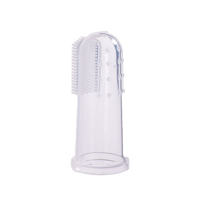 Babyton Brosse à dents en silicone pour doigt - 2 pièces
