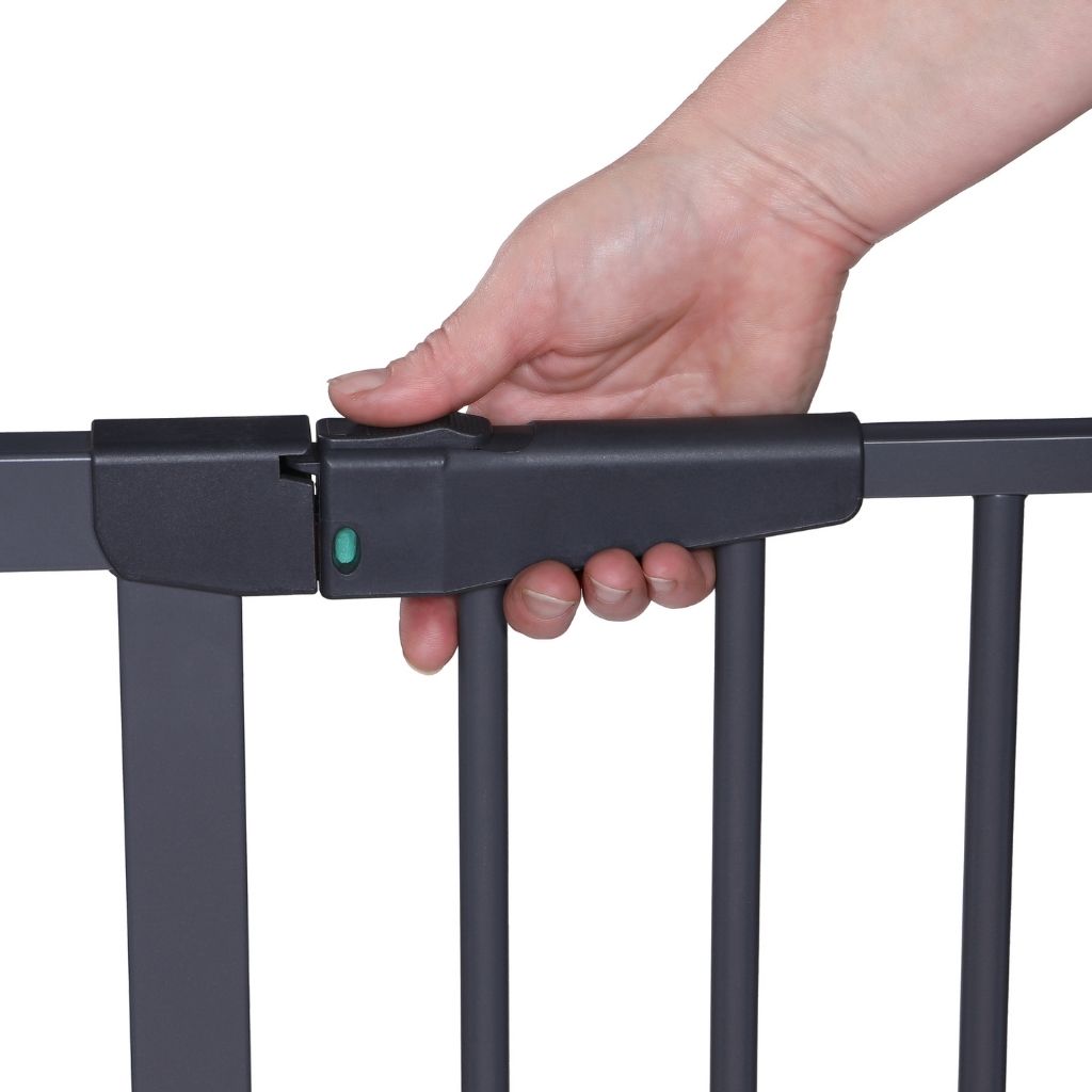 Dreambee Barrière De Sécurité Advance Auto-Close Flat Step Noire
