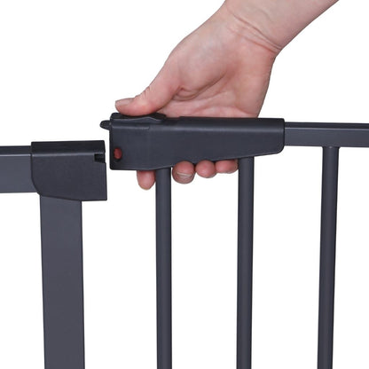 Dreambee Barrière De Sécurité Advance Auto-Close Flat Step Noire
