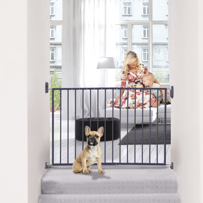 Dreambee Barrière De Sécurité Pour Porte et Escalier Arizona Noir